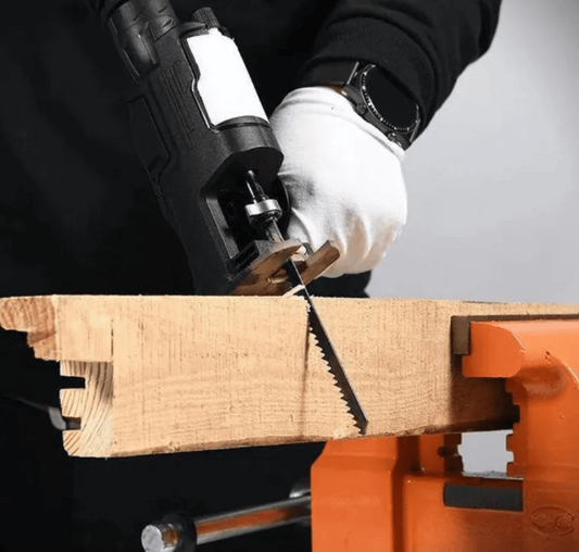 IRONCUT™ Adaptador de Sierra para Taladro + 3 Hojas de Corte